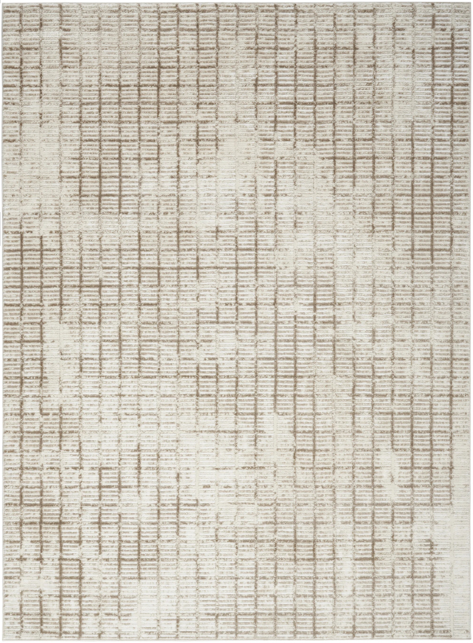 Wrought Studio™ Mayukha  Ivory Beige Modern Indoor Rug | Wayfair North America