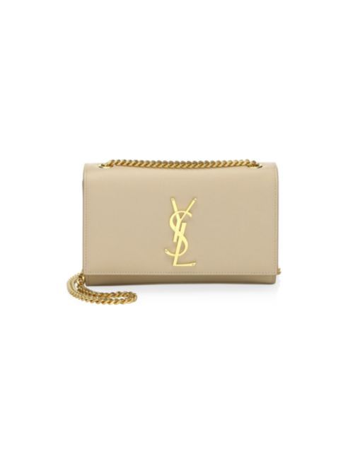 Saint Laurent - Small Kate Monogram Leather Chain Shoulder Bag | Saks Fifth Avenue