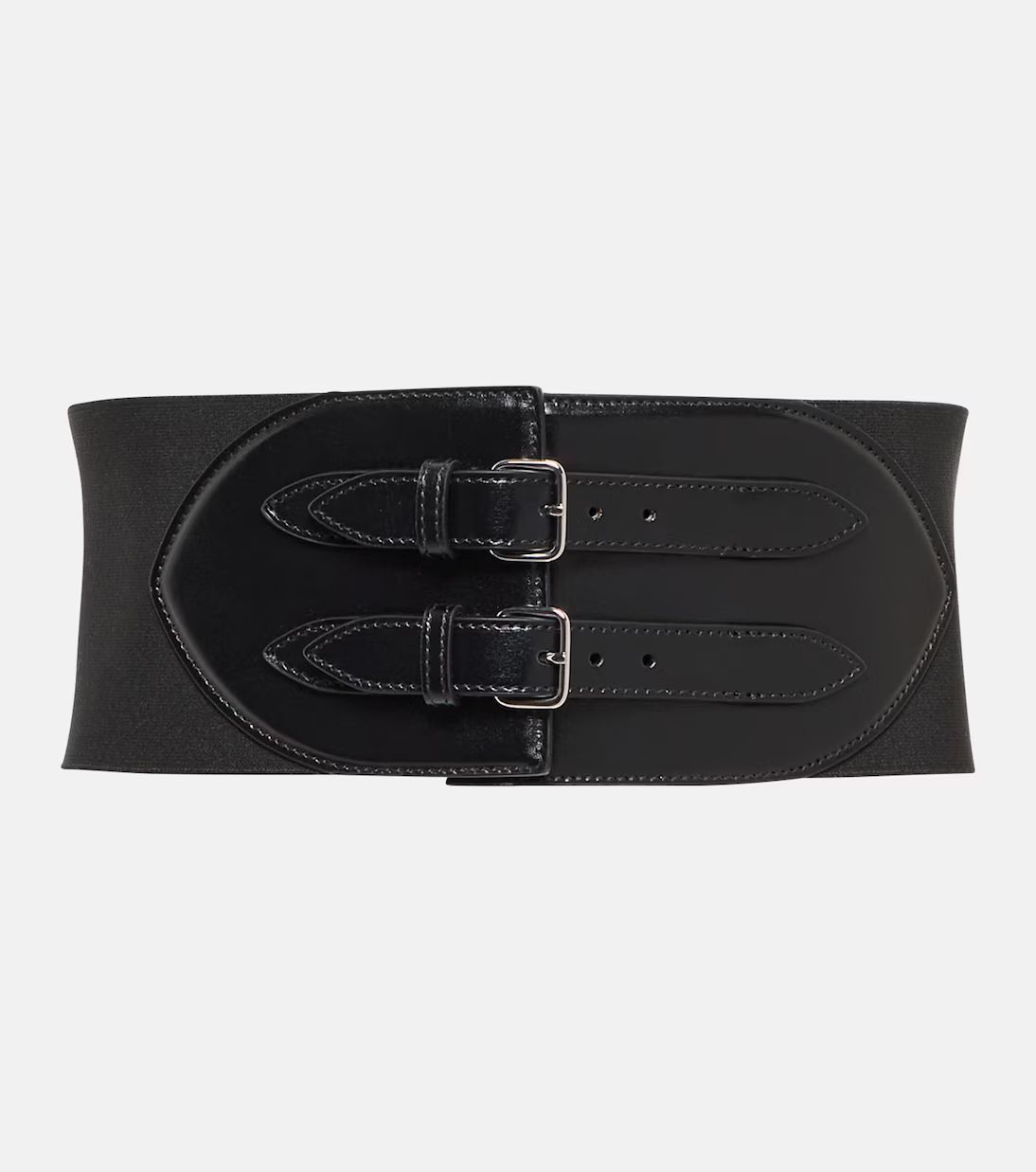 Buckled leather corset belt | Mytheresa (US/CA)