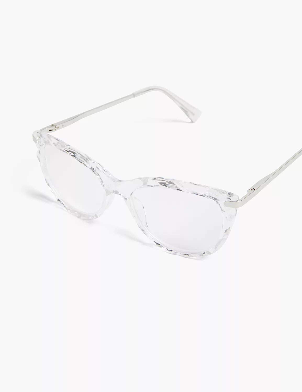 Textured Cateye Reader Glasses | Lane Bryant (US)