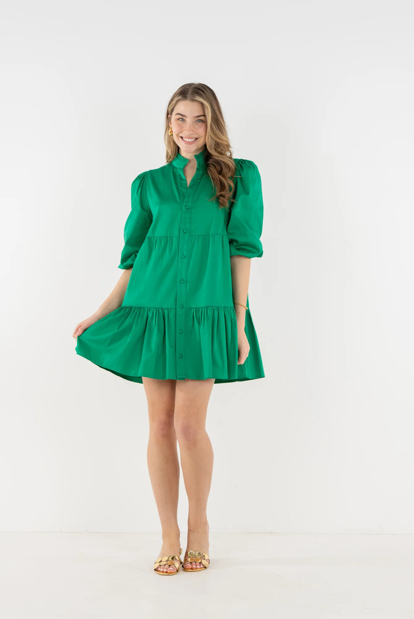Sadie Dress in Jellybean | Emily McCarthy