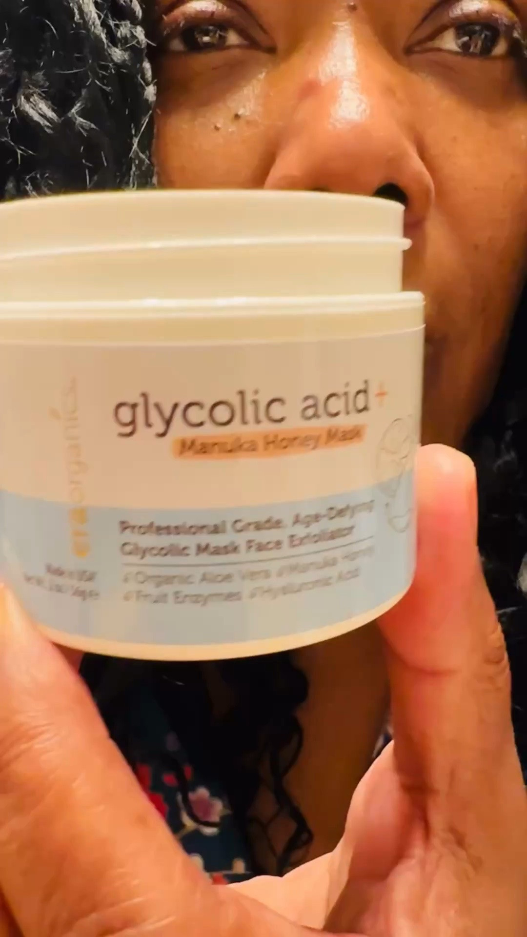 @wearetrulyfree #wearetrulyfree #giftedformyreview #organic #honeymask #naturalingredients