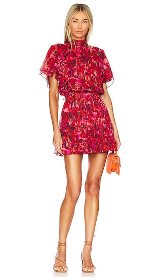 MISA Los Angeles Saffie Dress in Red. - size L (also in M, S, XS) | Revolve Clothing (Global)