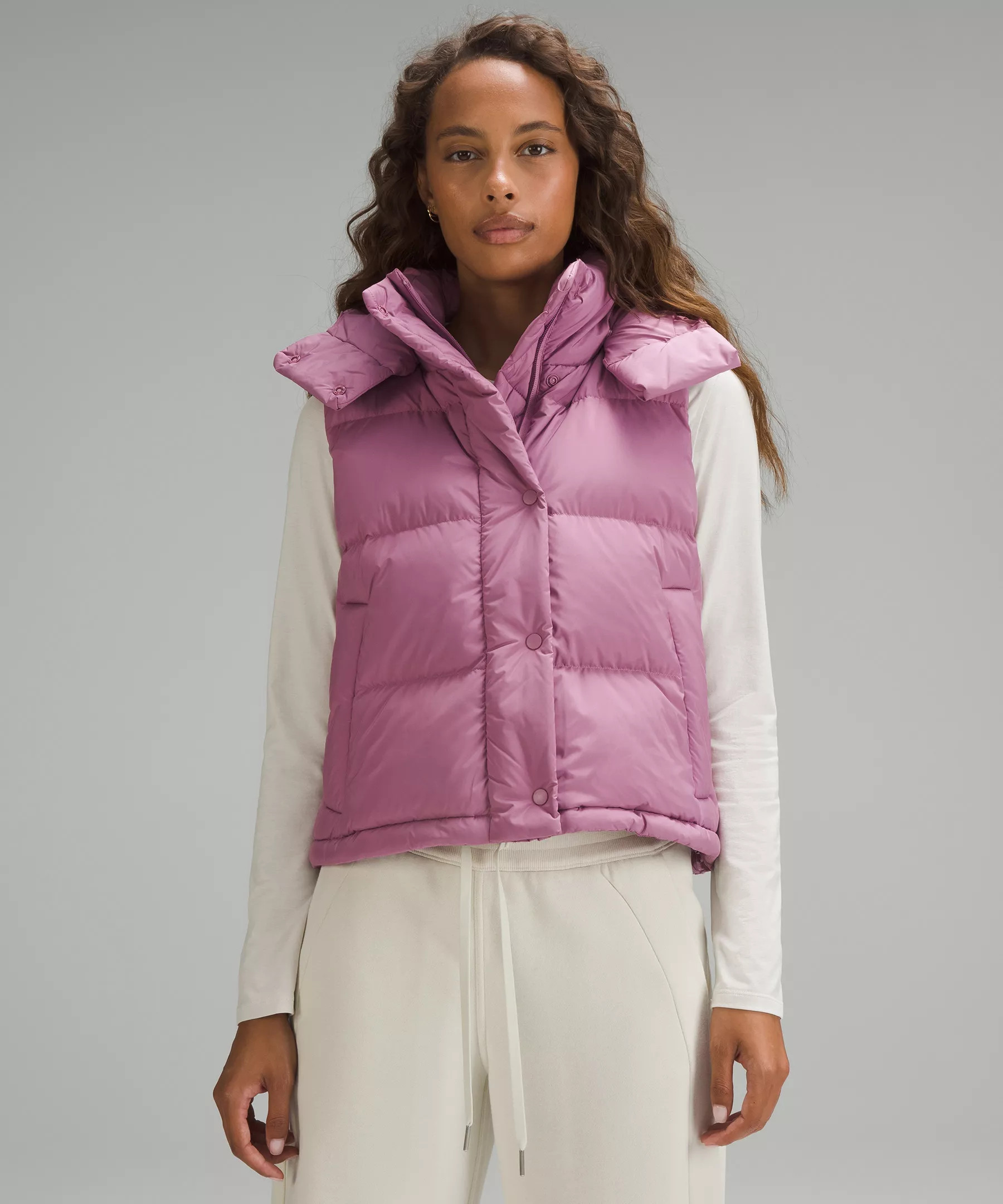 Wunder Puff Cropped Vest | Women's Coats & Jackets | lululemon | Lululemon (US)