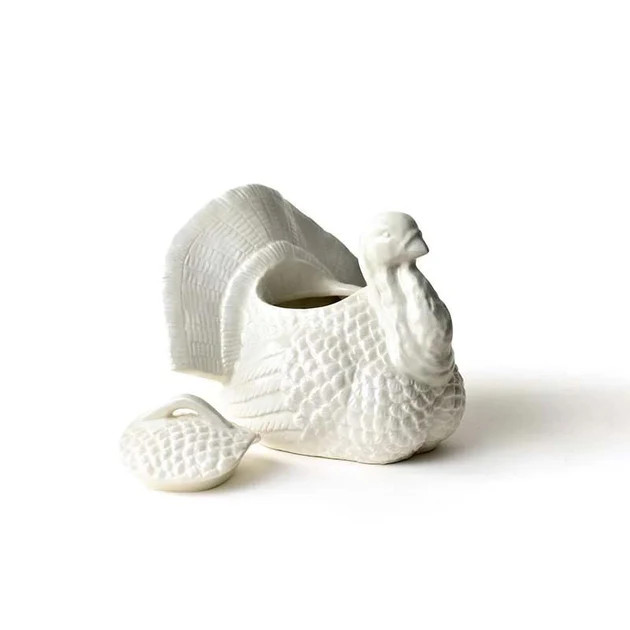 Turkey Covered Bowl | Cailini Coastal
