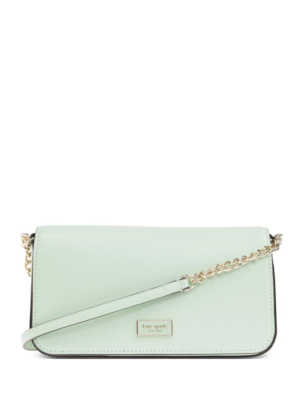 Kate Spade logo-plaque crossbody bag - Green | Farfetch Global