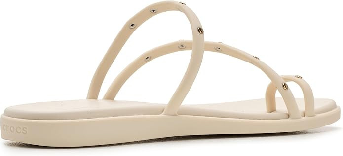 Crocs Women's Miami Toe Loop Sandal Flat | Amazon (US)