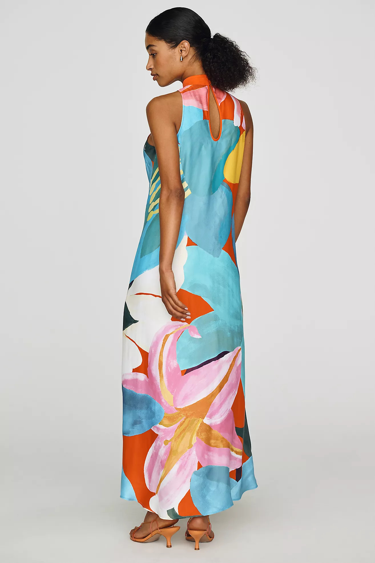 Farm Rio Halter Maxi Dress | Anthropologie (US)