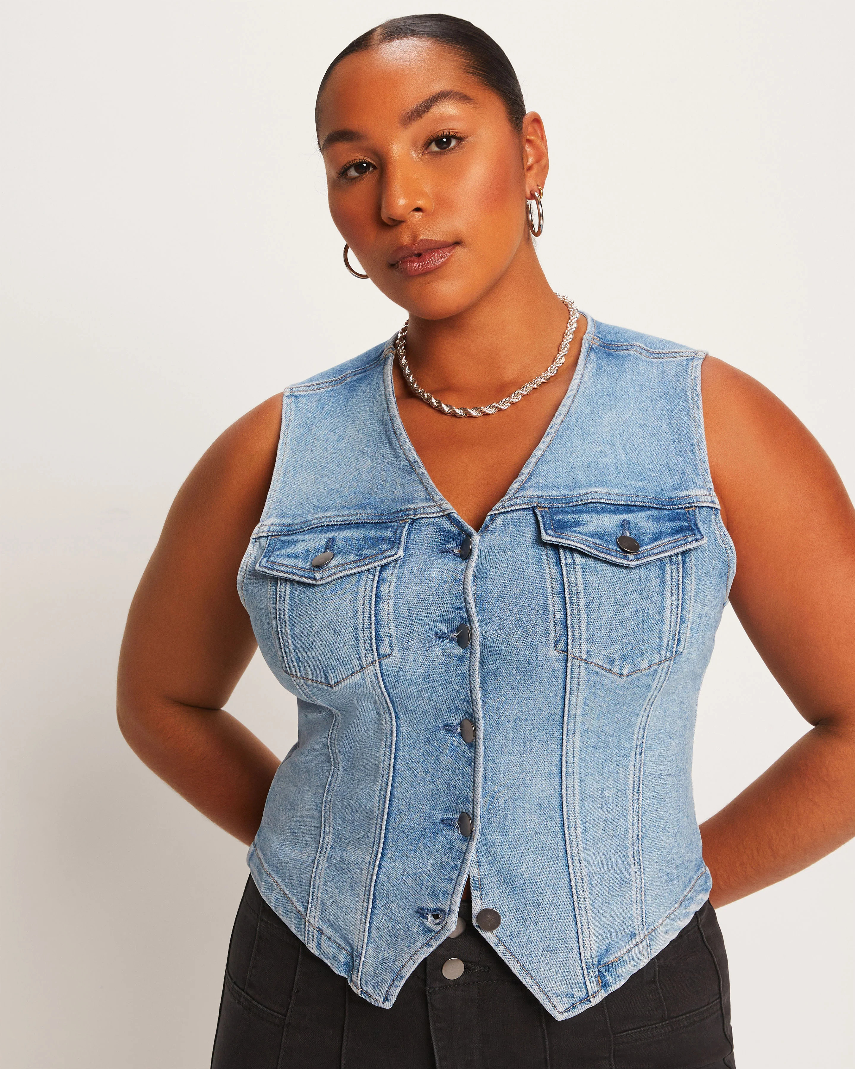 Howdy Denim Vest | VICI