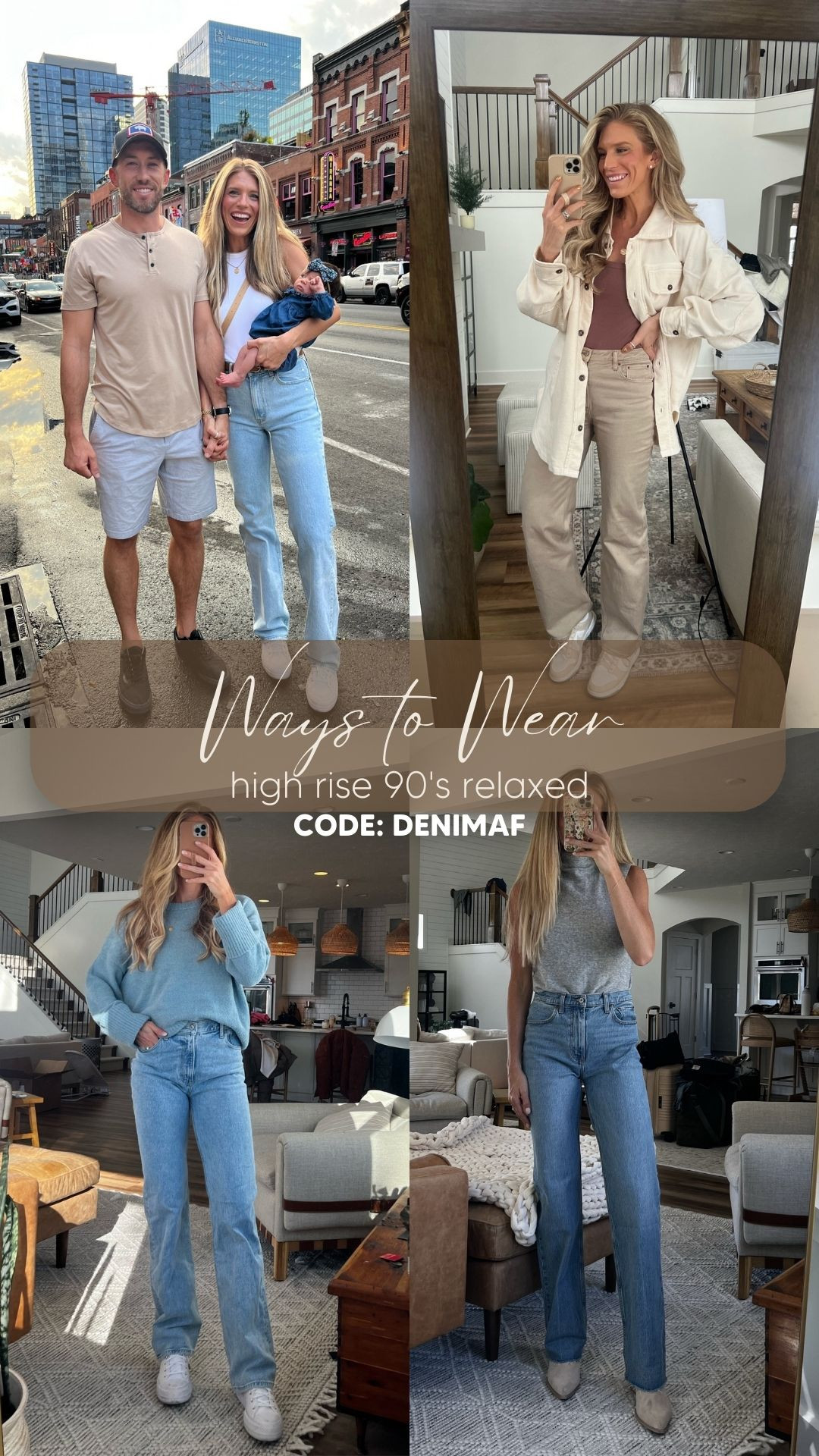 Runs tts (on the looser side). I wear 27extra long.  High waisted.  I LOVE these because they still are snug around booty area so they give your legs shape.  These are a best selling jean!