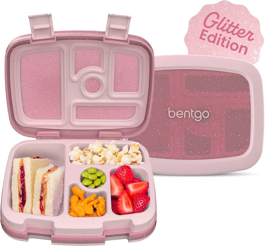 Bentgo Kids Bento-Style 5-Compartment Leak-Proof Lunch Box - Just-Right Portions Ages 3-7, Durabl... | Amazon (US)