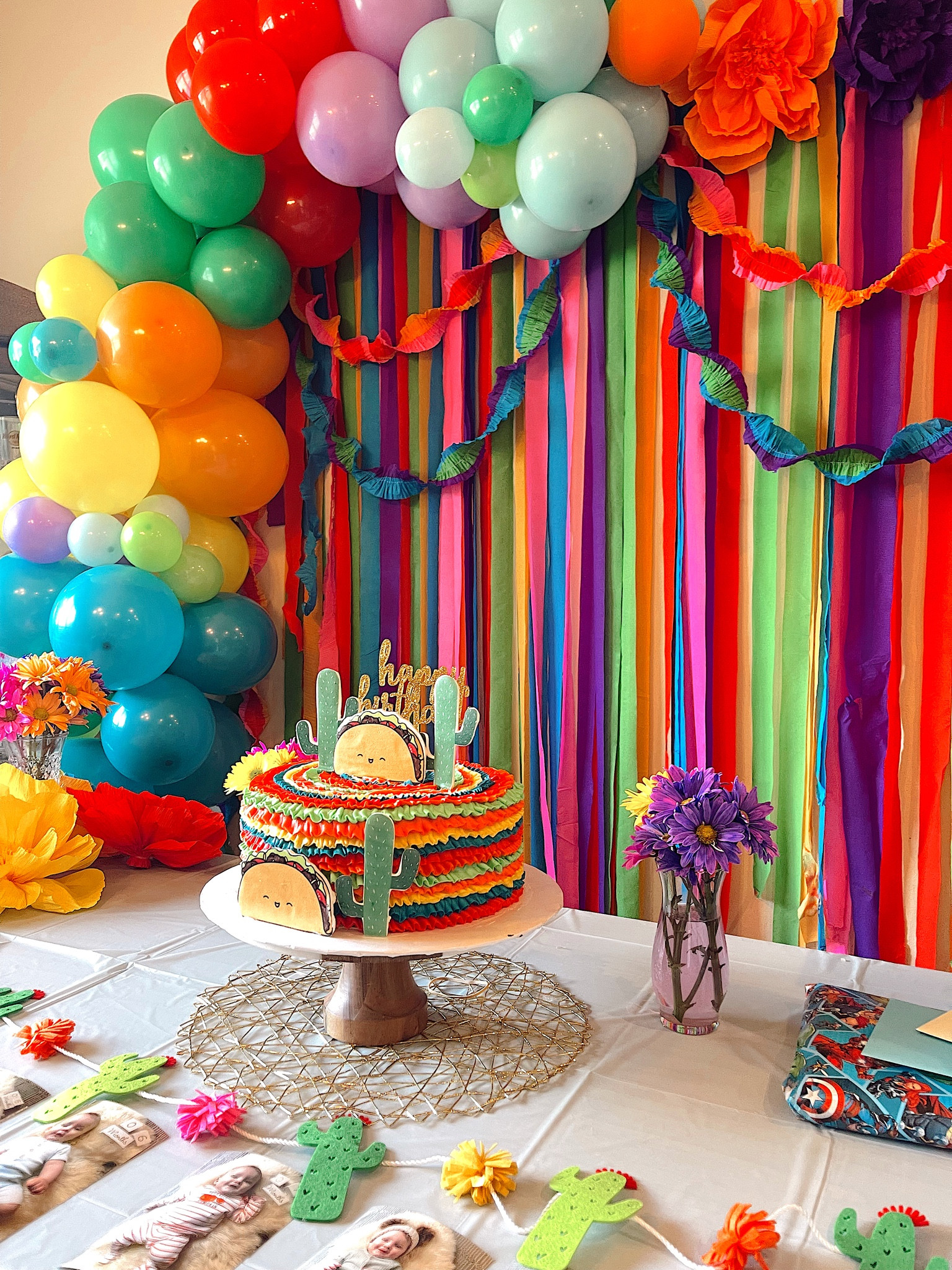 Fiesta theme first birthday party decor & diy balloon garland backdrop 

First birthday party, taco theme birthday, fiesta birthday party, cinco de Mayo decor, balloon garland, first birthday party ideas, amazon party decor, target party decor

#LTKbaby #LTKhome #LTKFind