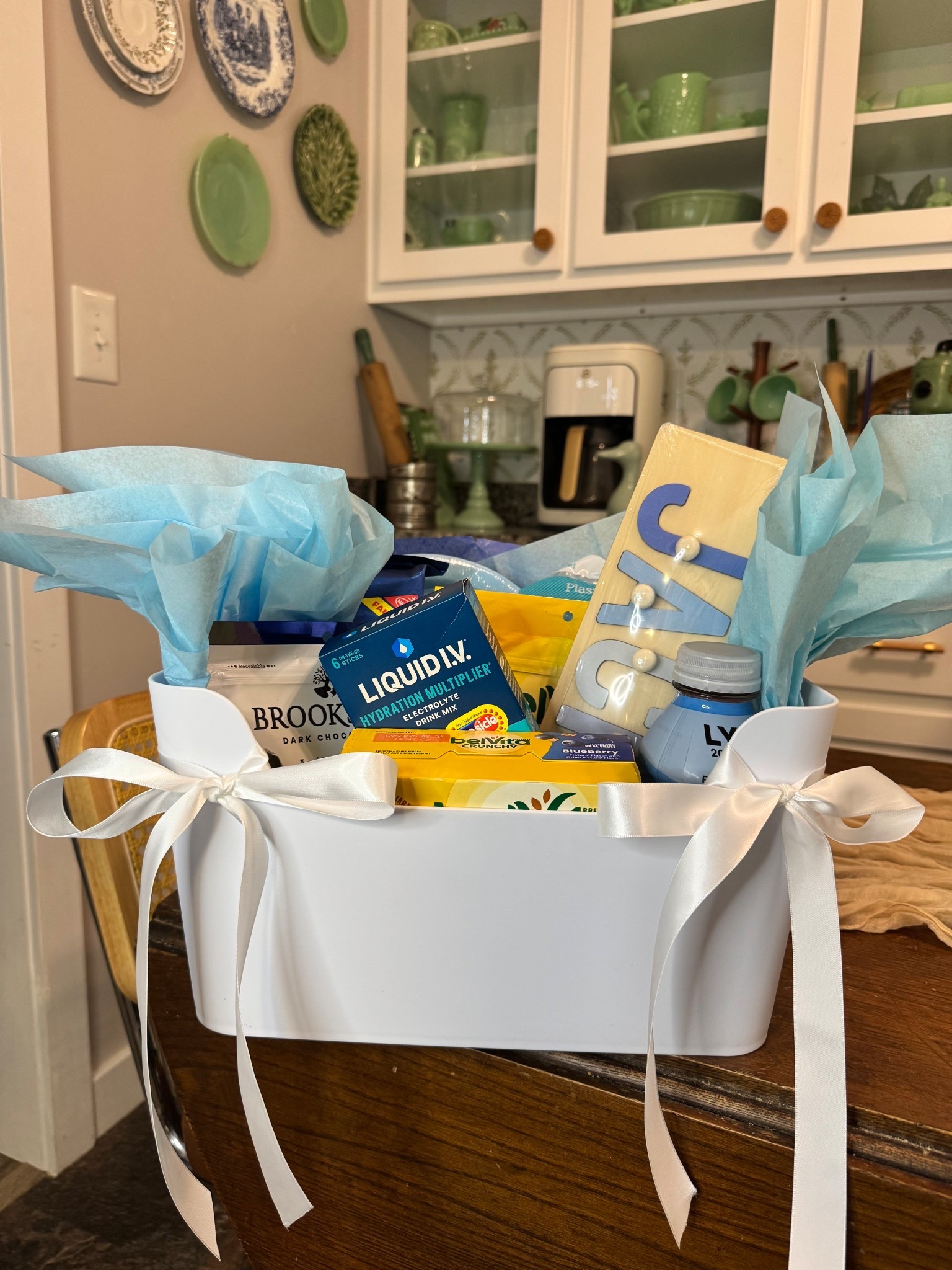 Postpartum basket! From Walmart! 

#LTKdayinmylife #LTKSpringSale #LTKgrwm