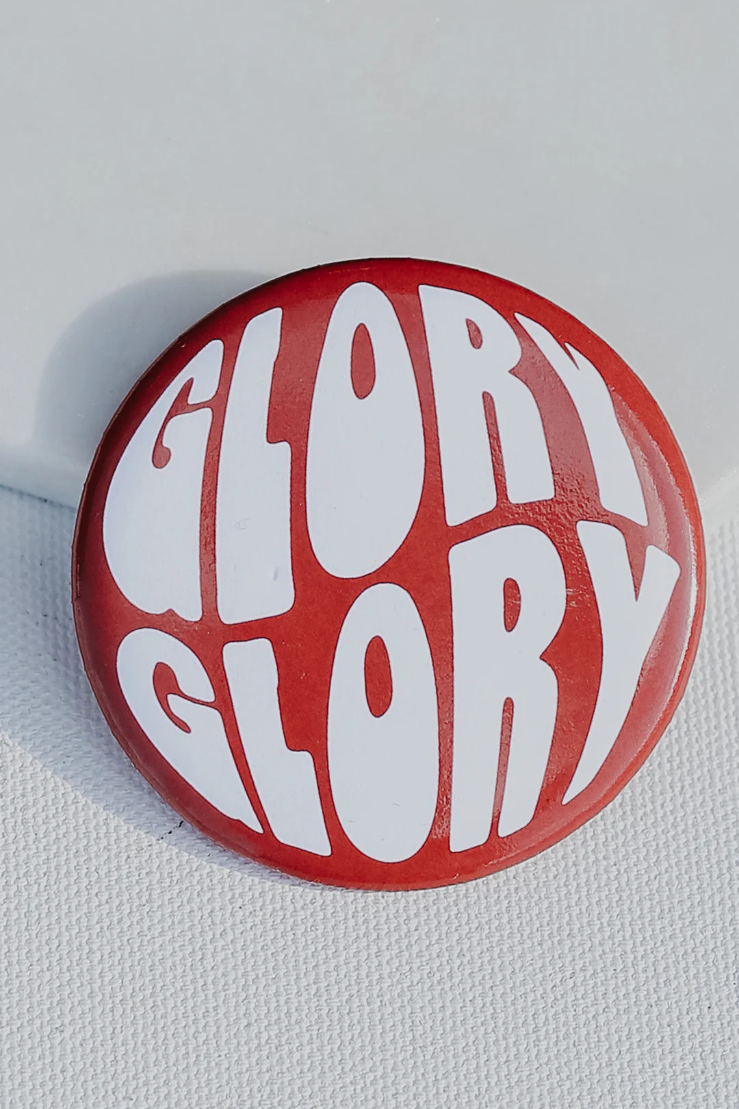 Large Glory Glory Button | Dress Up