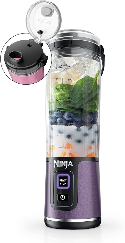 Ninja Blast Portable Blender, Cordless, 18oz. Vessel, Personal Blender for Shakes & Smoothies, BP... | Amazon (US)