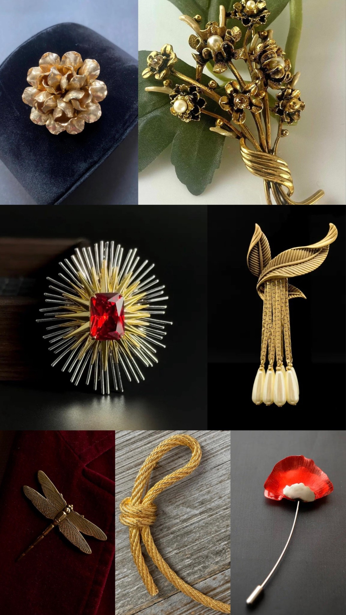 Vintage brooches I’m loving  

#LTKFindsUnder100 #LTKSeasonal #LTKWorkwear