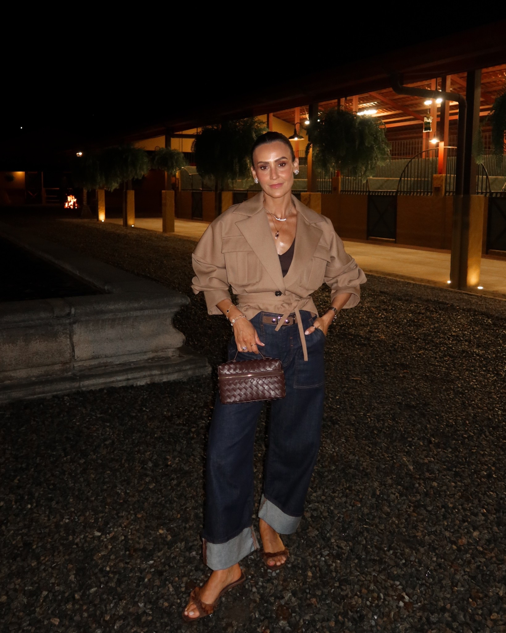 One of my favorite outfits as of late! Jeans 24 and jacket xs both for oversized 
Cutest heeled sandals and Amazon bag that’s quite roomy 

#LTKootd #LTKFindsUnder100 #LTKOver40