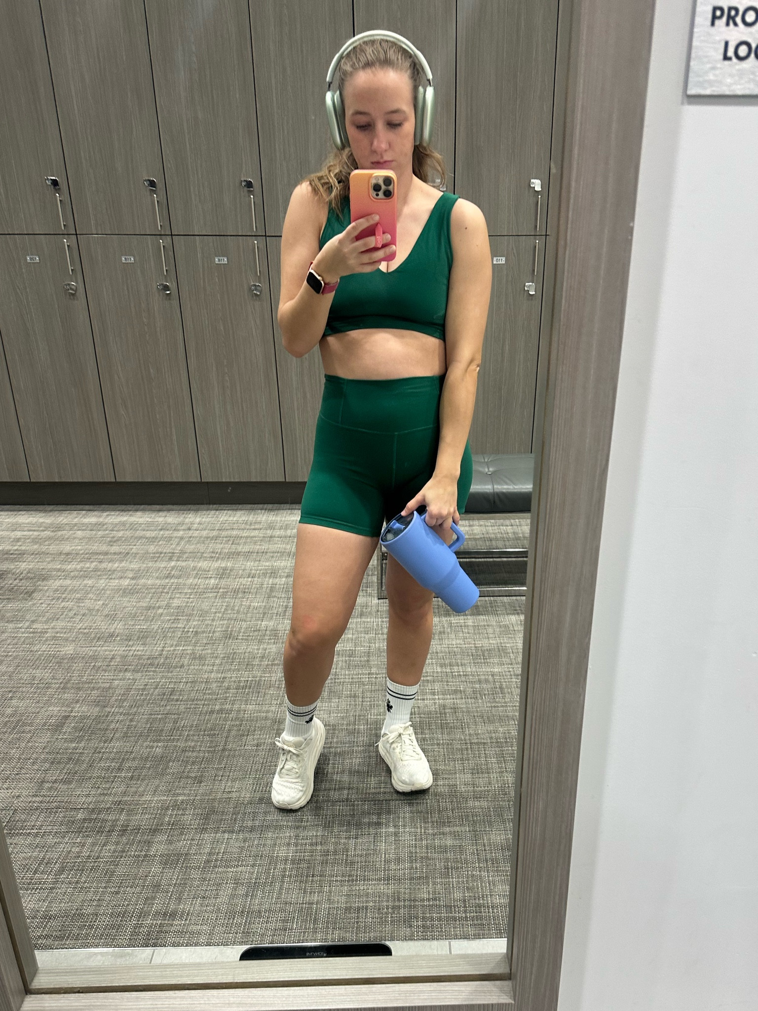 Free people has some great workout clothes. This is my new favorite set. Wearing size S