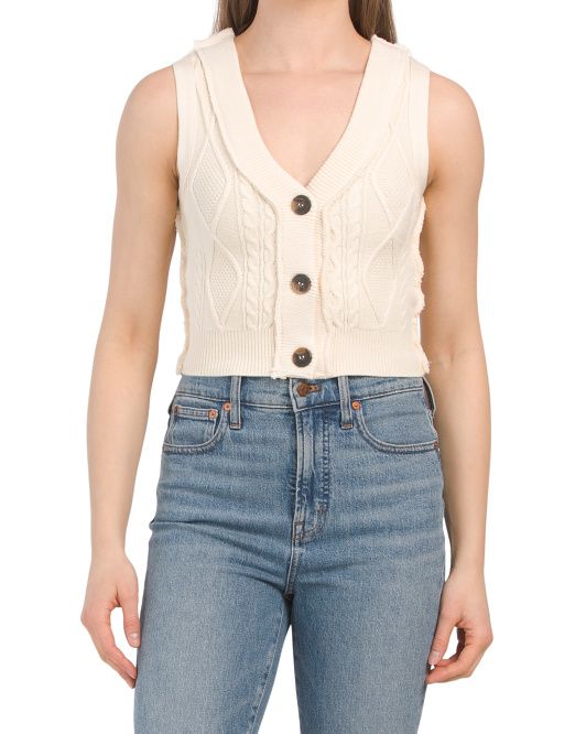 Denson Cable Knitted Vest | TJ Maxx