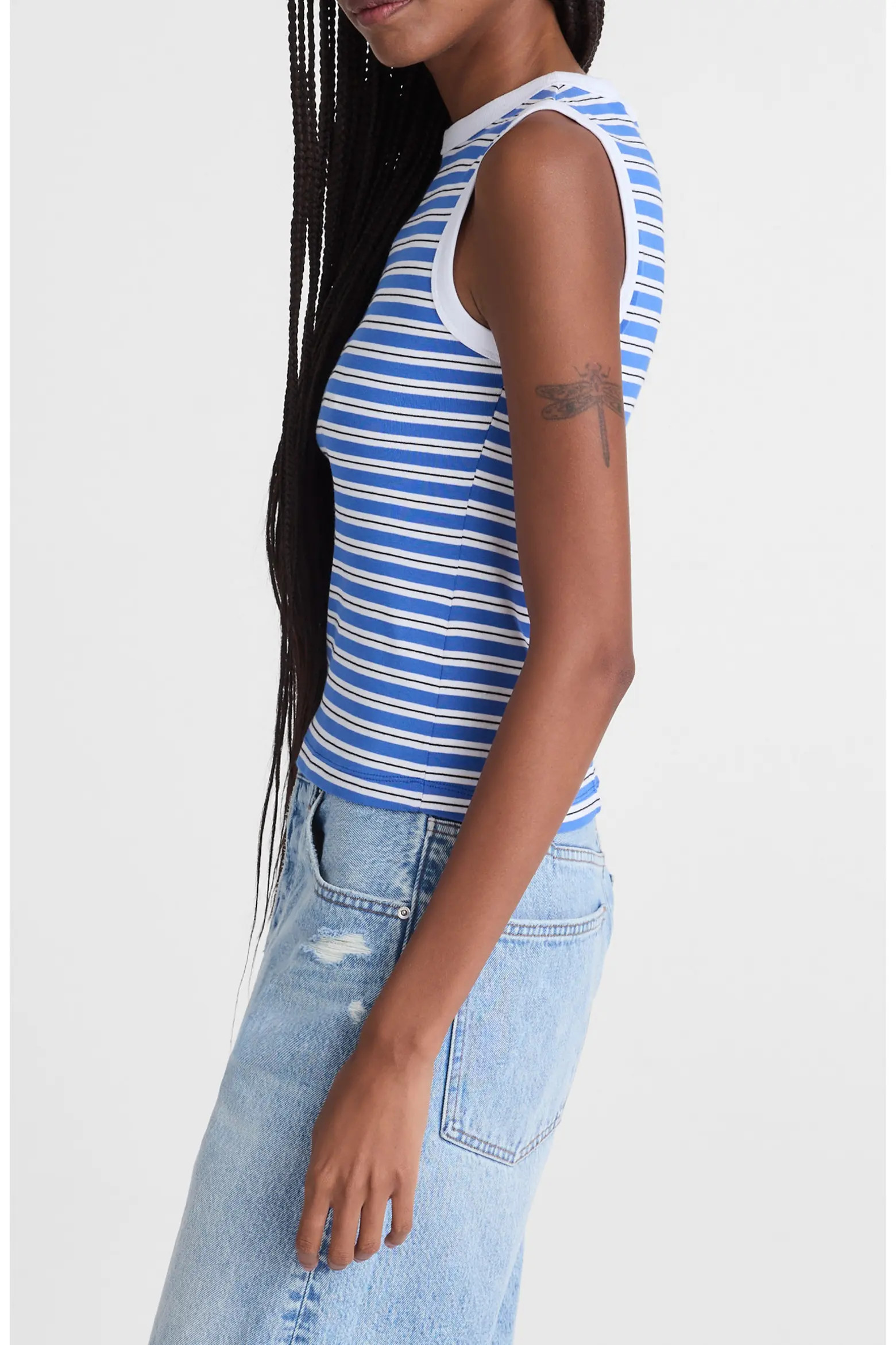 The '90s Compact Cotton Shell Tank (Women) | Nordstrom | Nordstrom