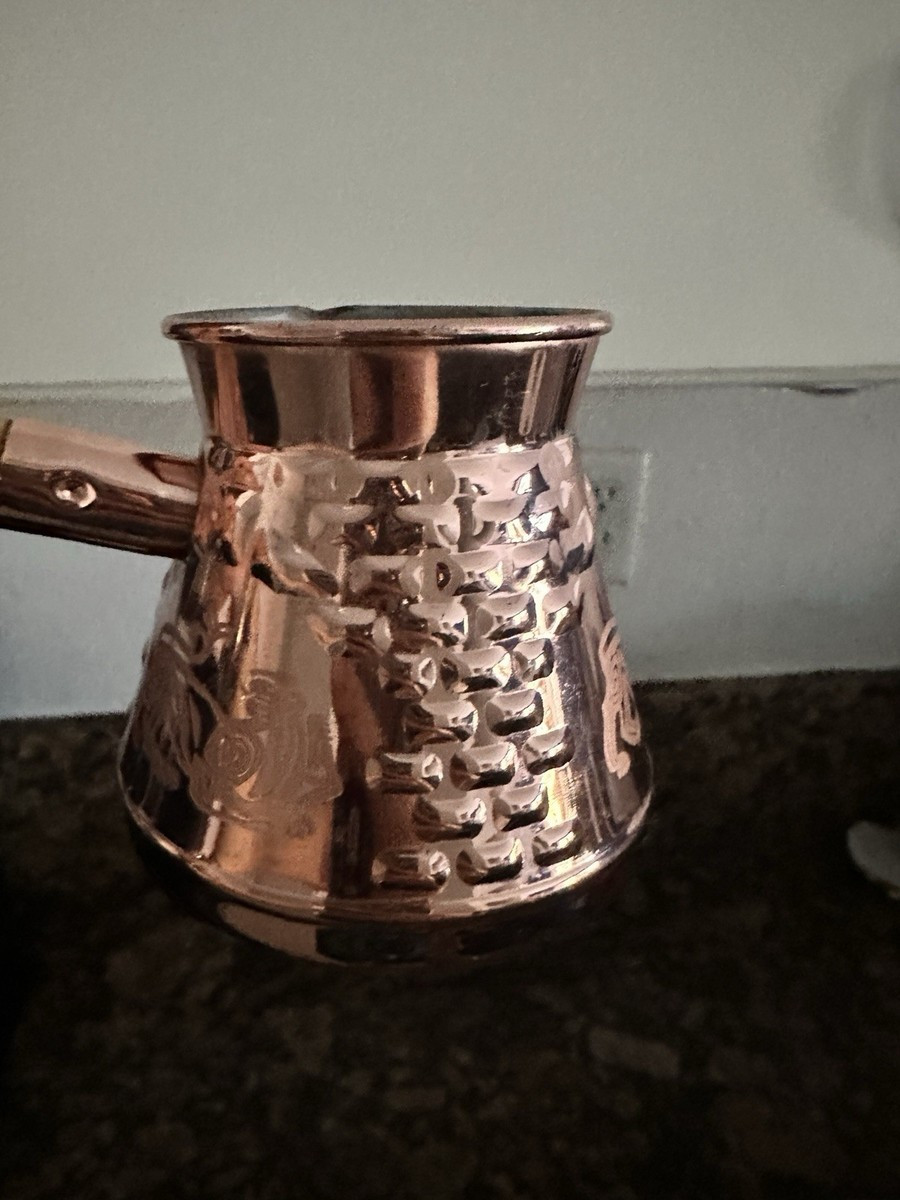 Arabic Copper Coffee Canister No Lid Mediterranean Style Vintage Decor | eBay | eBay US
