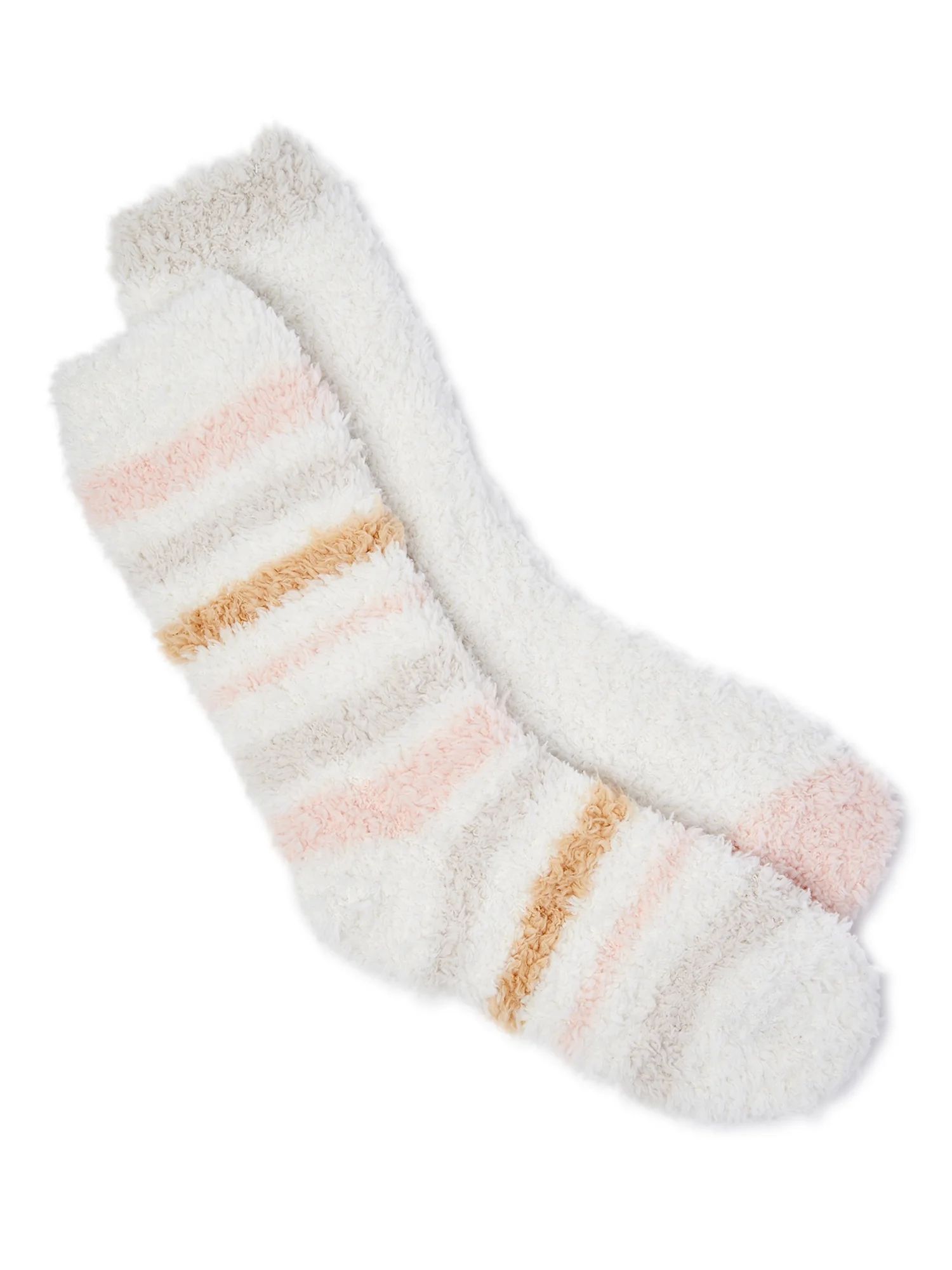 Pawz by Bearpaw Women's Plush Lounge Socks, 2-Pack - Walmart.com | Walmart (US)