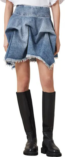 Crissy Gathered Denim Skirt | Nordstrom