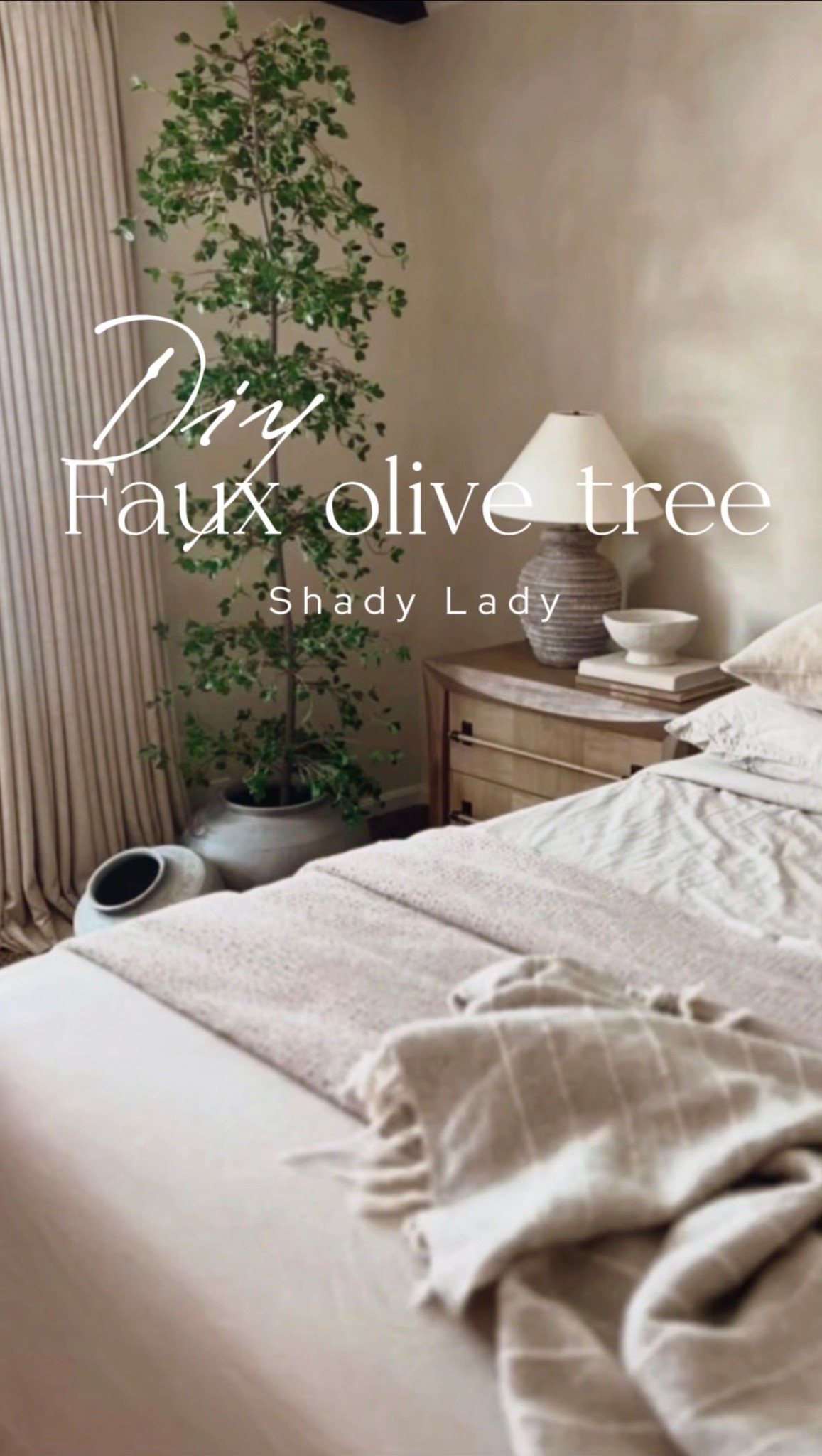 DIY faux shady lady (olive tree) 

#LTKHome