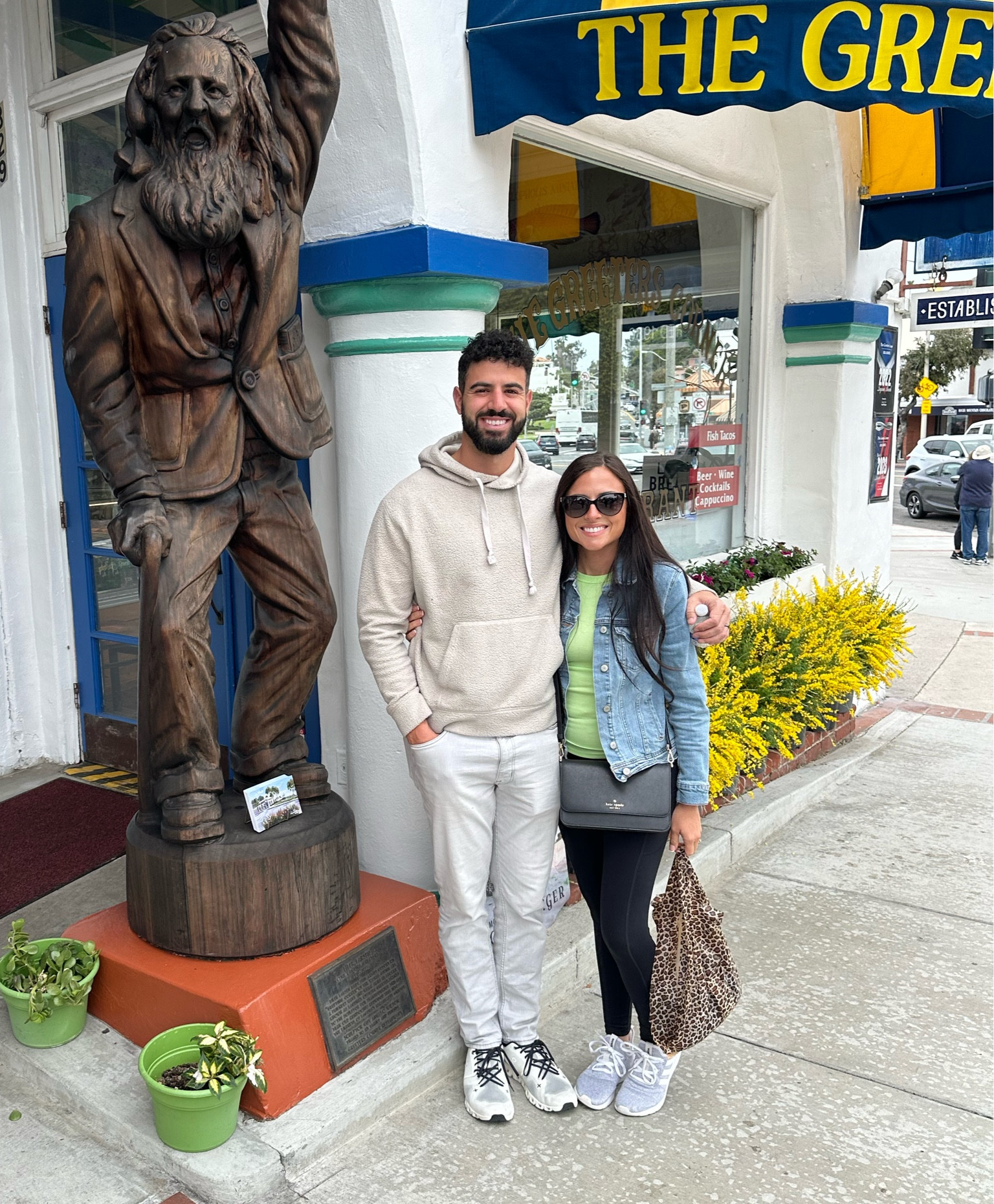 Shopping in Laguna, CA ✨ old navy jean jacket, target tank top, amazon yoga pants, adidas sneakers, Kate spade purse 

Travel outfit
Casual outfit 

#LTKtravel #LTKfindsunder100 #LTKstyletip