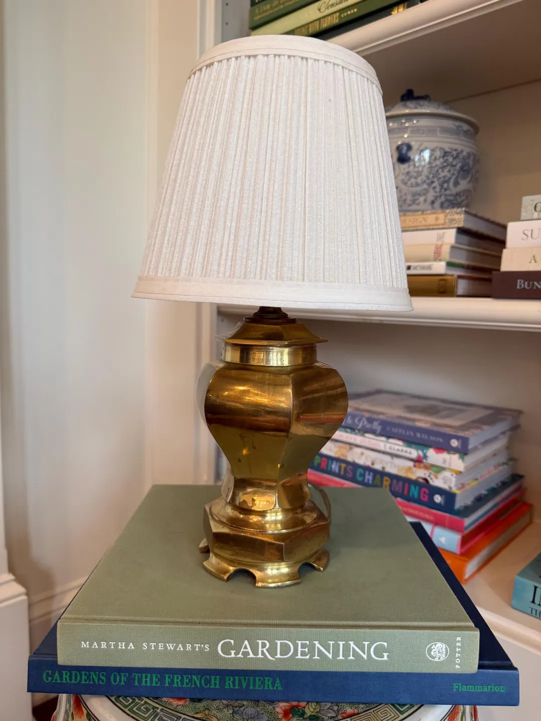 Vintage Solid Brass Ginger Jar Lamp | Pagoda Tea Caddy Form Table Lamp | Chinoiserie Hollywood Re... | Etsy (Global)