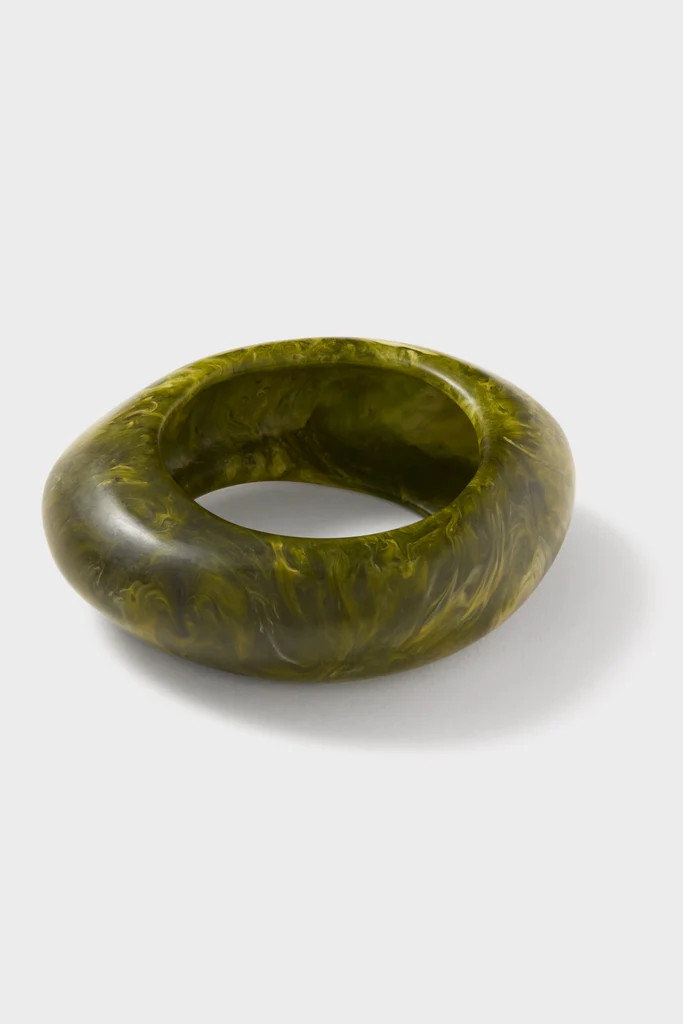 Malachite Rock Large Bangle | Tuckernuck (US)