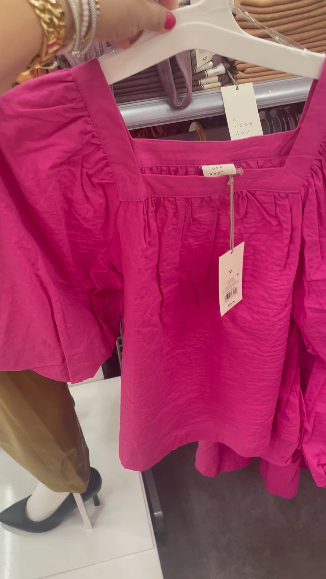 How cute is this top from Target! I snagged it in black, sized up to L :) 

#LTKstyletip