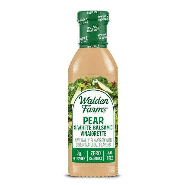 Walden Farms Pear and White Balsamic Vinaigrette -- 12 fl oz - Walmart.com | Walmart (US)