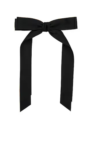 Hair Bow in Noir | Revolve Clothing (Global)