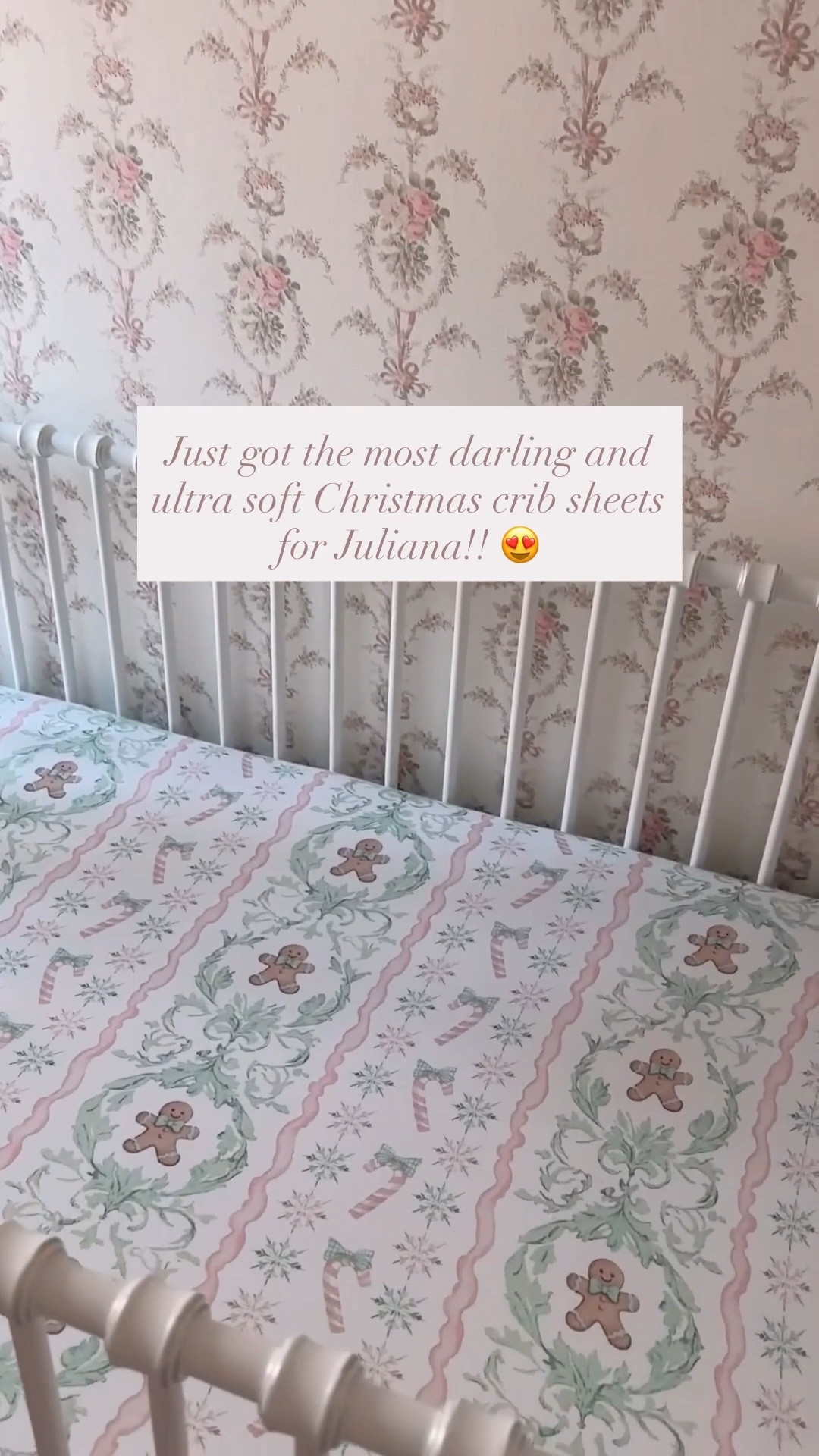 Christmas crib sheets! Christmas bedding 

#LTKmomlife #LTKHoliday #LTKBaby