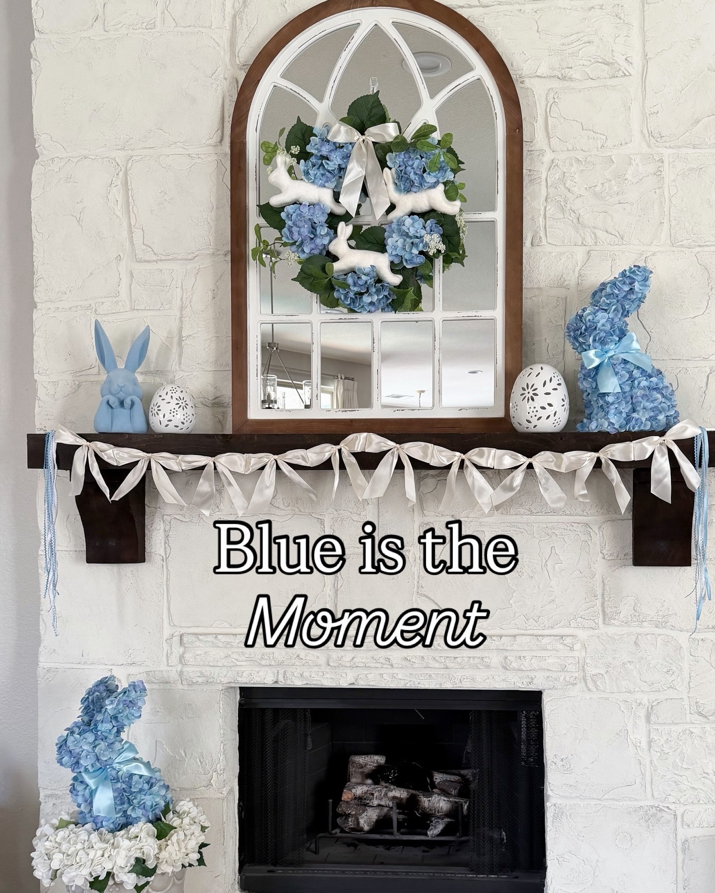 BLUE is the color this Easter season and it’s everywhere! It pairs beautifully with white, natural textures and even greenery for a look that feels collected and stylish.

#LTKSeasonal #LTKHome