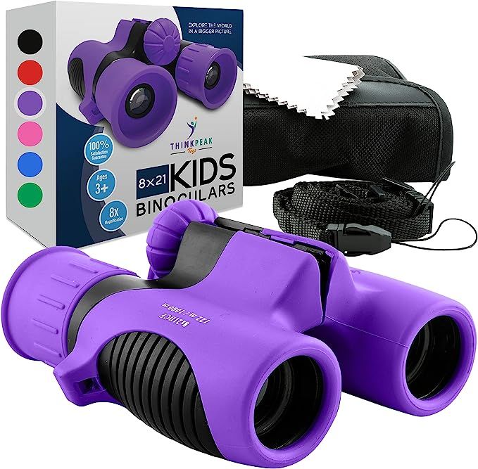 Binoculars for Kids - Small, Compact, Shock-Resistant Toy Binoculars - Learning & Nature Explorat... | Amazon (US)