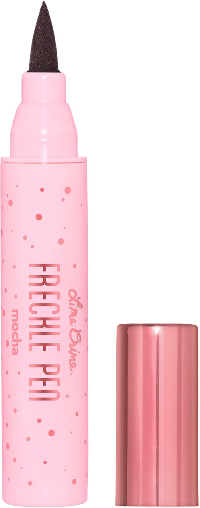 Lime Crime Freckle Pen, Mocha (Dark Freckle Brown) - Lightweight Buildable Makeup with Felt Tip A... | Amazon (US)