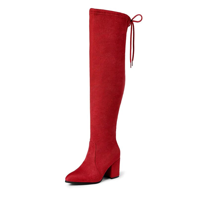 Women's Over the knee Block Heel Boots | Dream Pairs