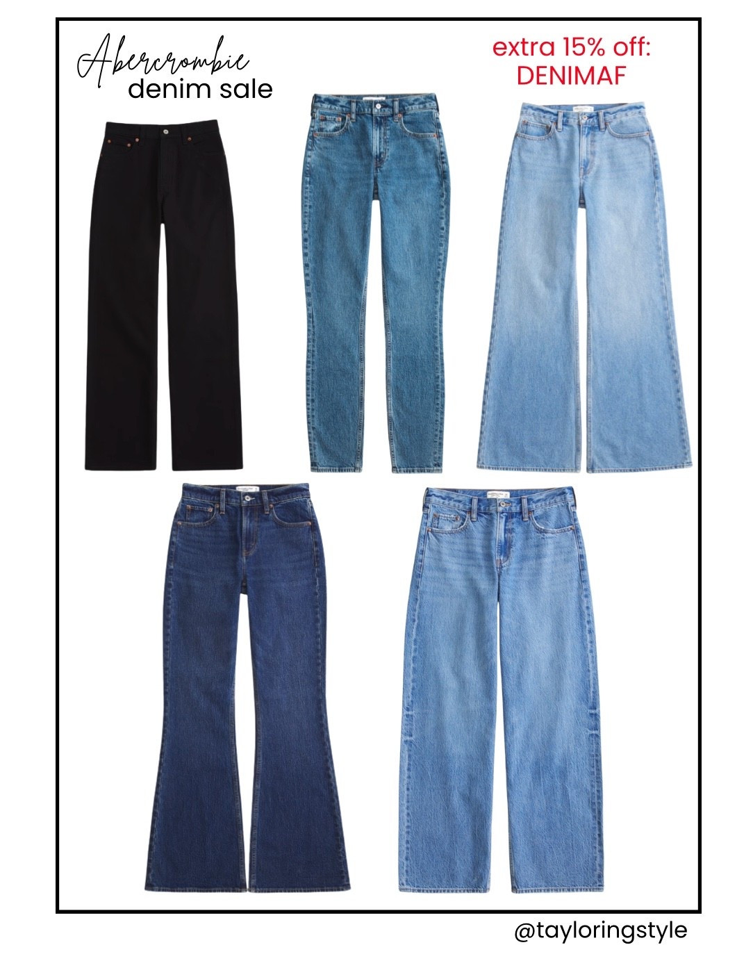 My favorite denim is still on sale! Use code DENIMAF for an *additional* 15% off!! 

#LTKStyleTip #LTKFindsUnder100 #LTKSaleAlert