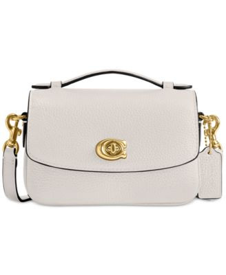 COACH Refined Pebble Leather Cassie Mini Crossbody 17 - Macy's | Macy's