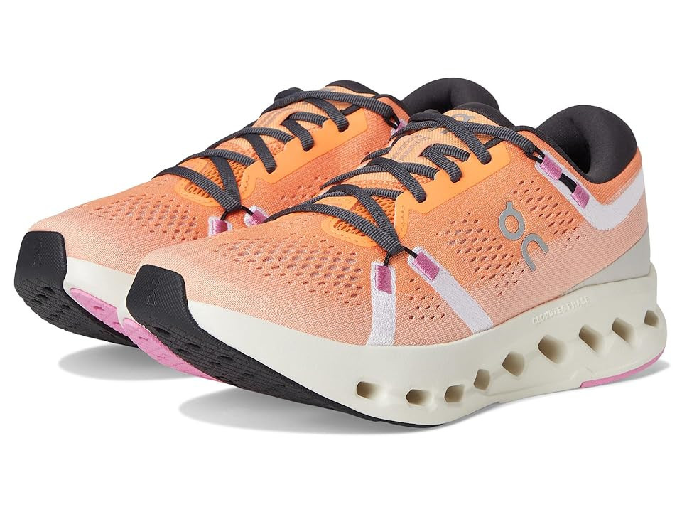 On Cloudsurfer 2 Women's Running Shoes Tangerine/Ivory: 8 M | Zappos.com