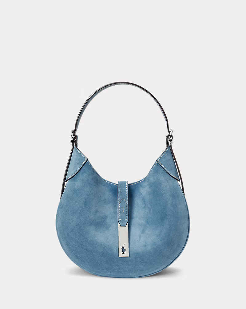 Polo ID Suede Small Shoulder Bag | Ralph Lauren (UK)