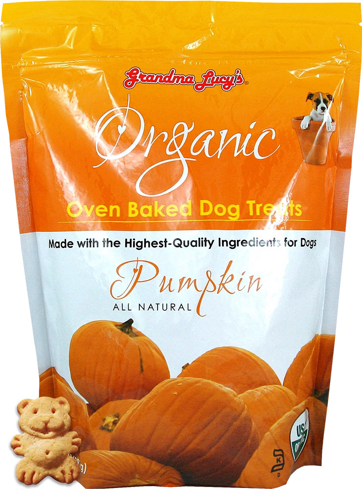 Grandma Lucy's Organic Pumpkin Oven Baked Dog Treats, 14-oz bag | Walmart (US)
