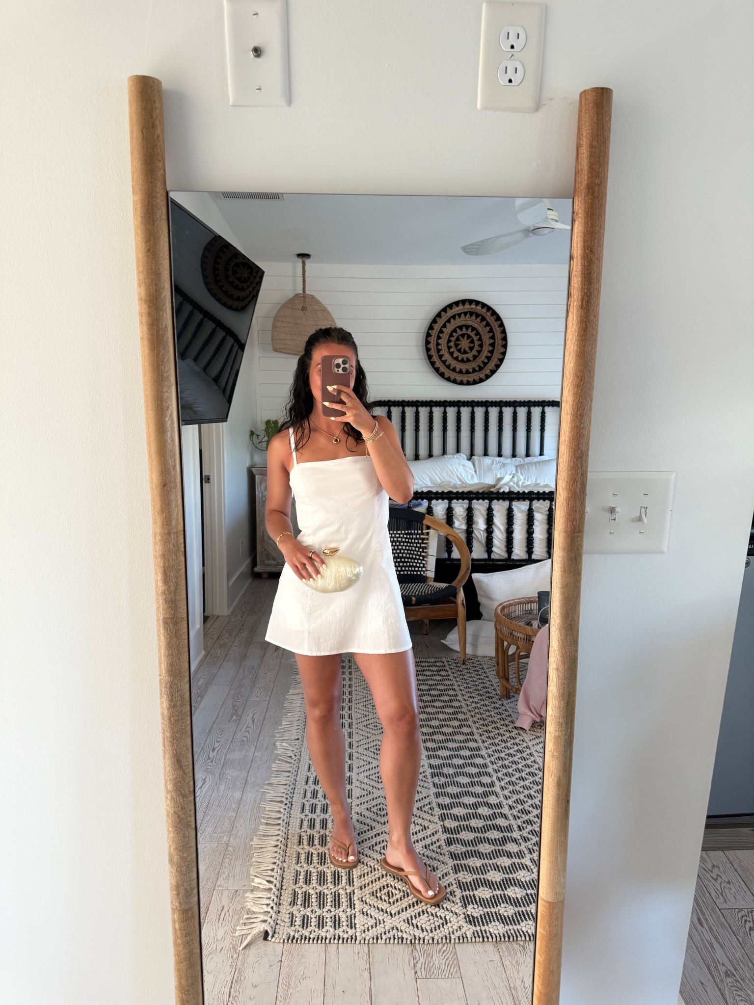 Wearing small petite 