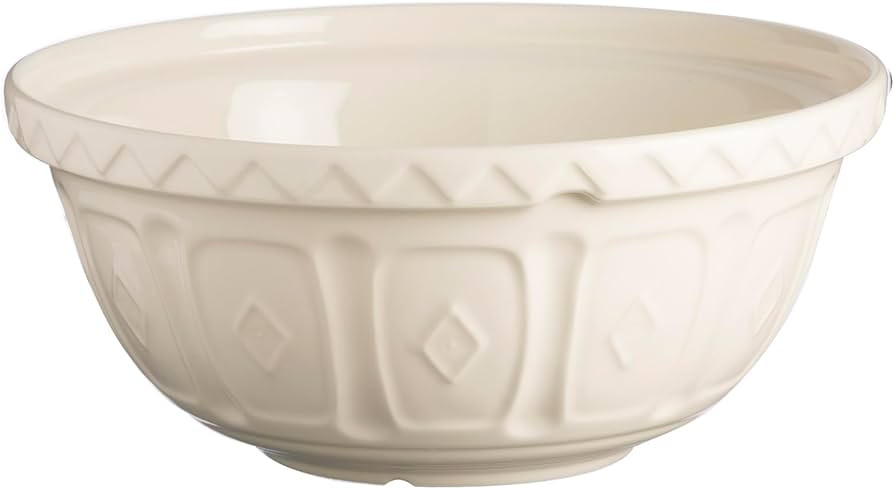Mason Cash | Color Mix S12 Cream Mixing Bowl - 4.25 Quart | Amazon (US)