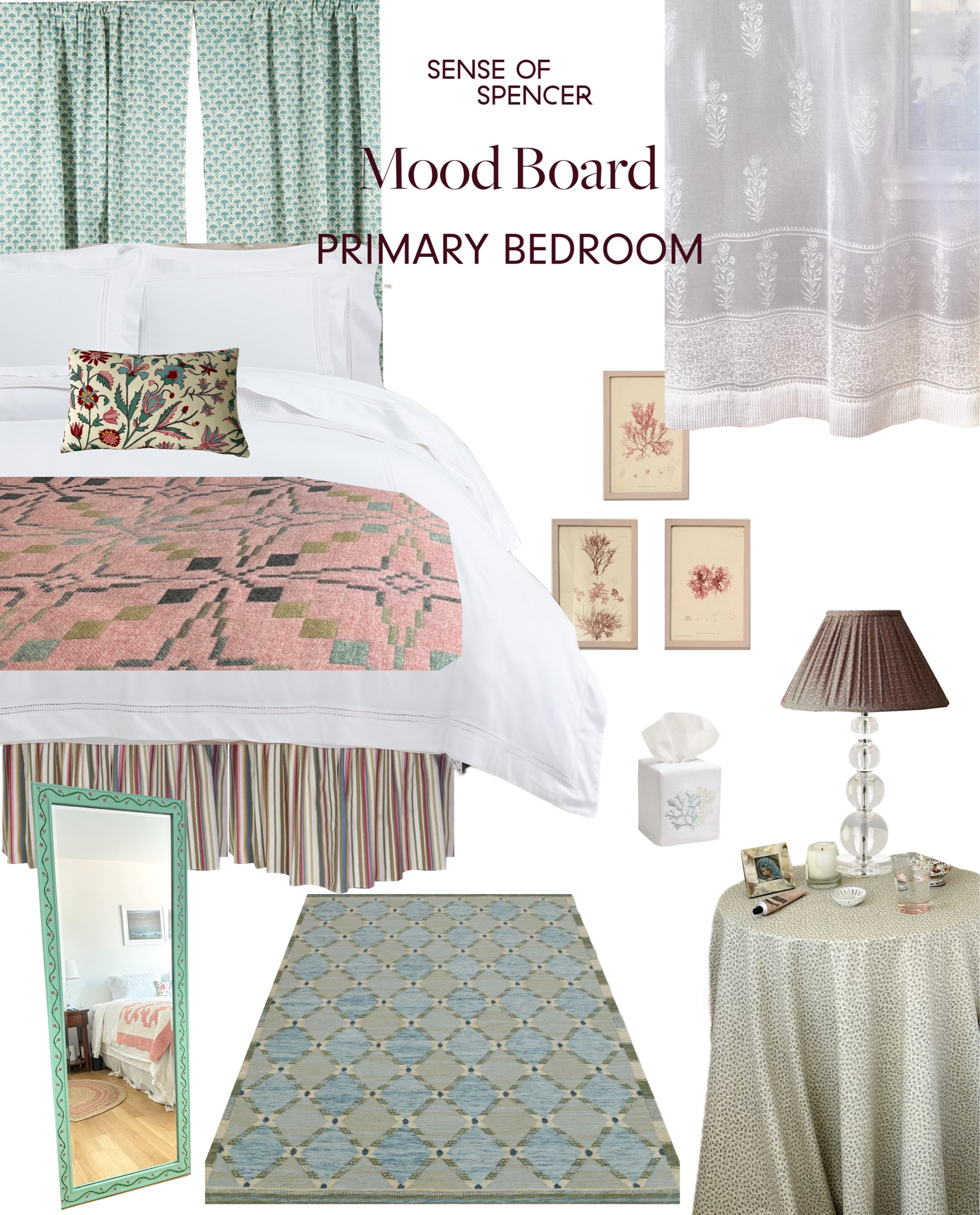 Trying to decide on a new area rug for my bedroom. I could either go colorful Scandinavian or oval jute with a border detail. 

#LTKHome