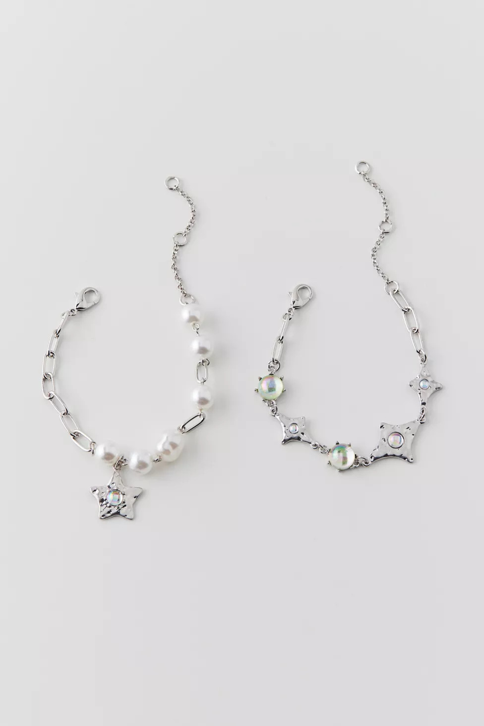 Mixed Pearl Star Bracelet Set | Urban Outfitters (US and RoW)