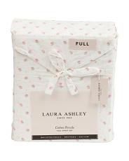 Cotton Percale Floral Print Sheet Set | TJ Maxx