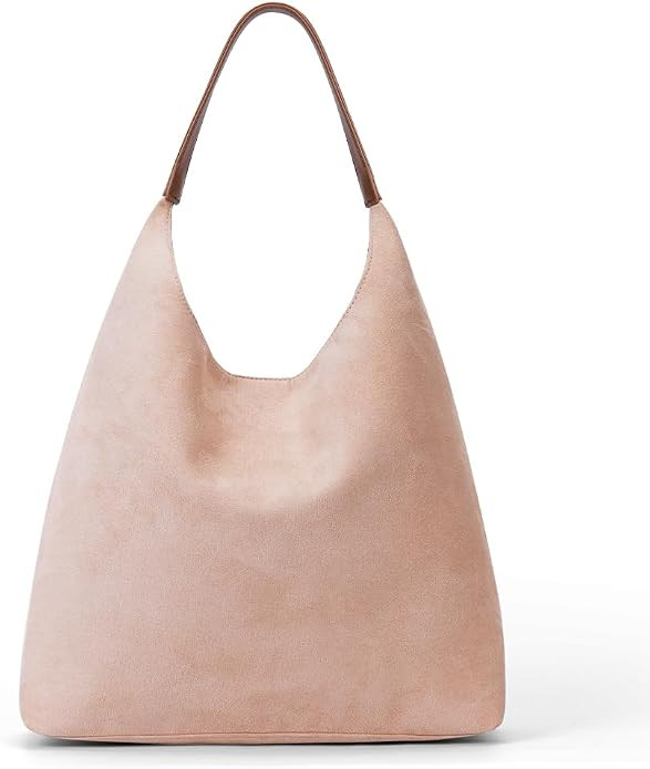 YFGBCX Tote Bags for Women Work Bags Suede Slouchy Bag Hobo Handbag Office Tote Handbag | Amazon (US)